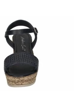 Andrea Conti Keilsandalette - Dunkelblau -Andrea Conti 0aa96d1894df4b9586b5ea2e12e6858a