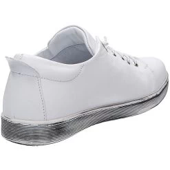 Andrea Conti Sportiver Schnürschuh/Sneaker Sportliche Halbschuhe - Weiß -Andrea Conti 14105535 04