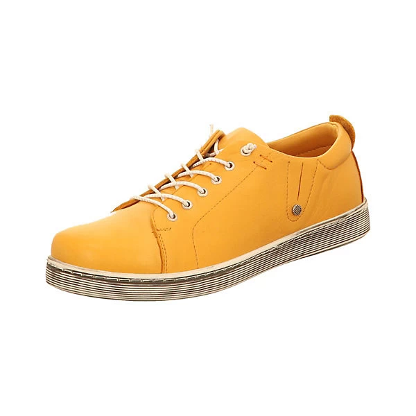 Andrea Conti Schnürhalbschuhe - Gelb 3 Andrea Conti Schnürhalbschuhe - Gelb