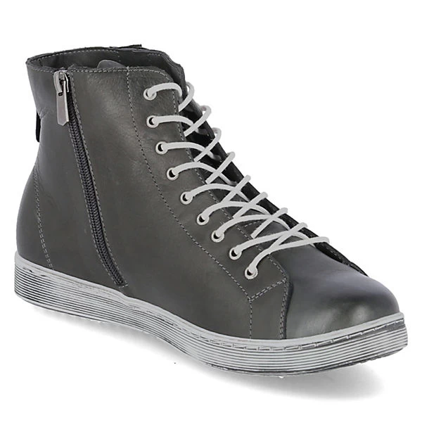 Andrea Conti Boots Schnürstiefeletten - Grau 6 Andrea Conti Boots Schnürstiefeletten - Grau – Bild 4