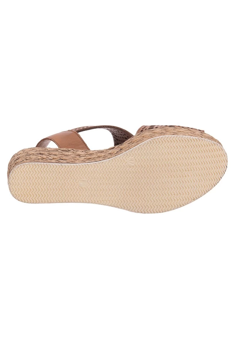 Andrea Conti Keilsandalette - Camel 8 Andrea Conti Keilsandalette - Camel – Bild 6