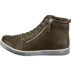 Andrea Conti Sneakers High - Khaki -Andrea Conti 17078811 03