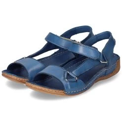 Andrea Conti Komfort-Sandalen - Denim
