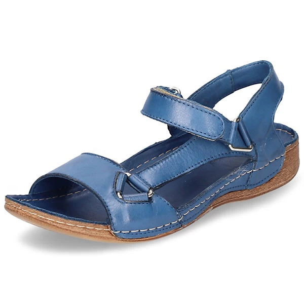 Andrea Conti Komfort-Sandalen - Denim 4 Andrea Conti Komfort-Sandalen - Denim – Bild 2