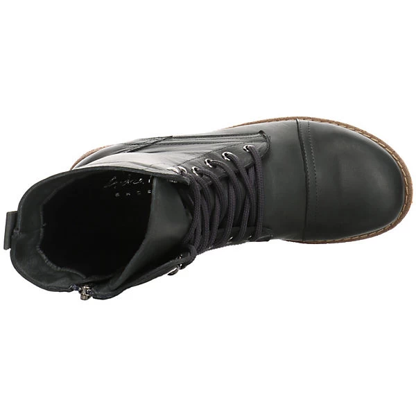 Andrea Conti Damen Stiefeletten Schuhe Boots Elegant Freizeit Glattleder Uni Schnürstiefeletten - Grau 10 Andrea Conti Damen Stiefeletten Schuhe Boots Elegant Freizeit Glattleder Uni Schnürstiefeletten - Grau – Bild 8