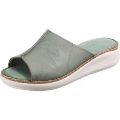 Andrea Conti Komfort-Pantoletten - Mint