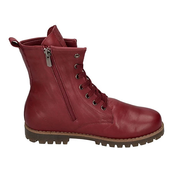 Andrea Conti 0342847-024 Schnürstiefeletten - Rot 6 Andrea Conti 0342847-024 Schnürstiefeletten - Rot – Bild 4