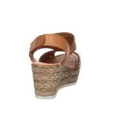 Andrea Conti Damen Sandalen Sandalette Fußbett Bequem Freizeit Glattleder Uni Klassische Sandalen - Cognac 15 Andrea Conti Damen Sandalen Sandalette Fußbett Bequem Freizeit Glattleder Uni Klassische Sandalen - Cognac -Andrea Conti 29755151 04