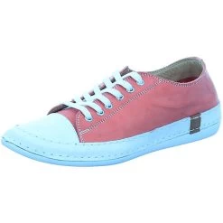 Andrea Conti Schnürhalbschuhe - Rot