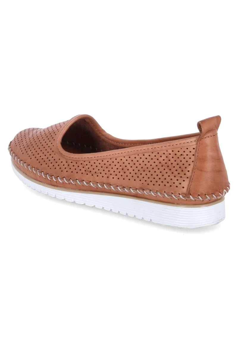 Andrea Conti Slipper - Braun Cognac 5 Andrea Conti Slipper - Braun Cognac – Bild 3