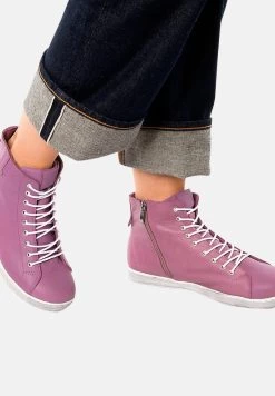 Andrea Conti Sneaker High - Lila