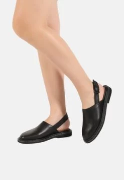 Andrea Conti 0503-ESGANO - Sling-Ballerina - Green -Andrea Conti 5485d193a979437f8aa7fdaa218d357e