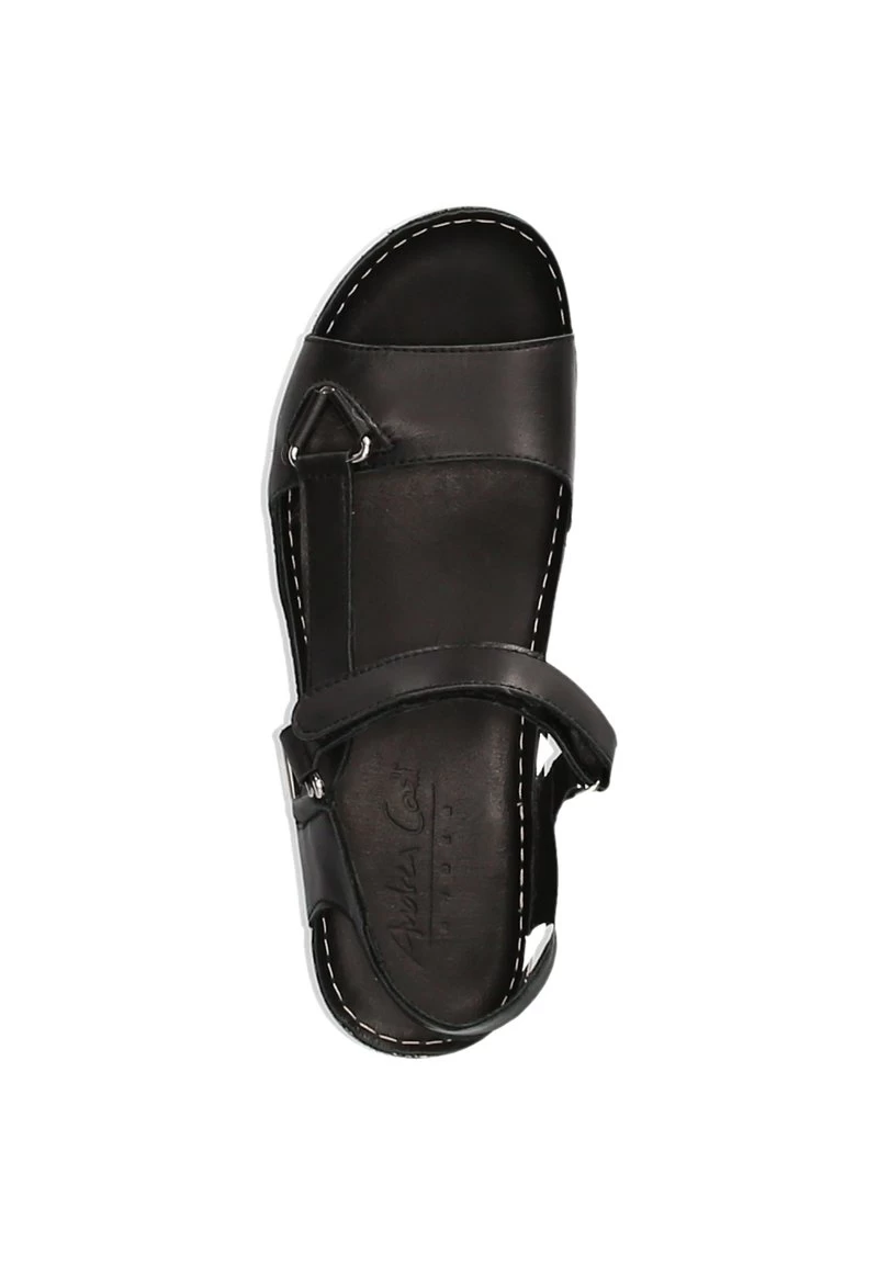 Andrea Conti Keilsandalette - Schwarz 5 Andrea Conti Keilsandalette - Schwarz – Bild 3