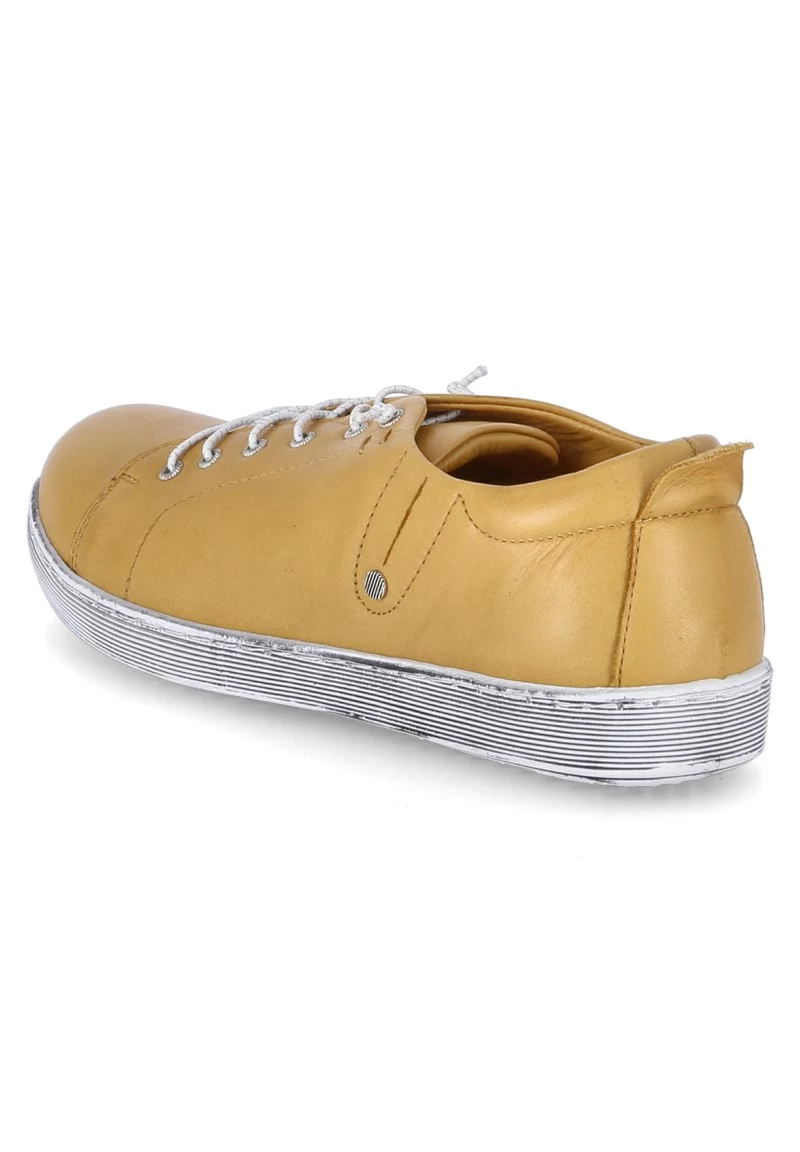 Andrea Conti Sportlicher Schnürer - Curry 4 Andrea Conti Sportlicher Schnürer - Curry – Bild 2