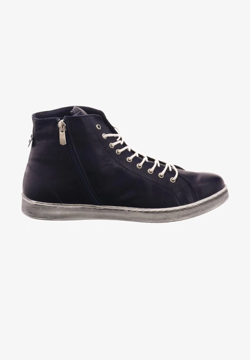 Andrea Conti 0503-ESGANO - Sneaker High - Dunkelblau Silber 3 Andrea Conti 0503-ESGANO - Sneaker High - Dunkelblau Silber