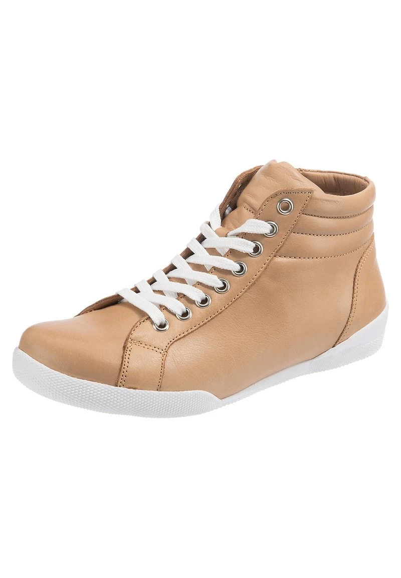 Andrea Conti Sneaker High - Camel 4 Andrea Conti Sneaker High - Camel – Bild 2