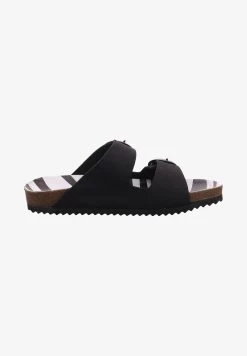 Andrea Conti 0503-ESGANO - Pantolette Flach - Black -Andrea Conti cb197392ac8d439a99183749582558ee 2