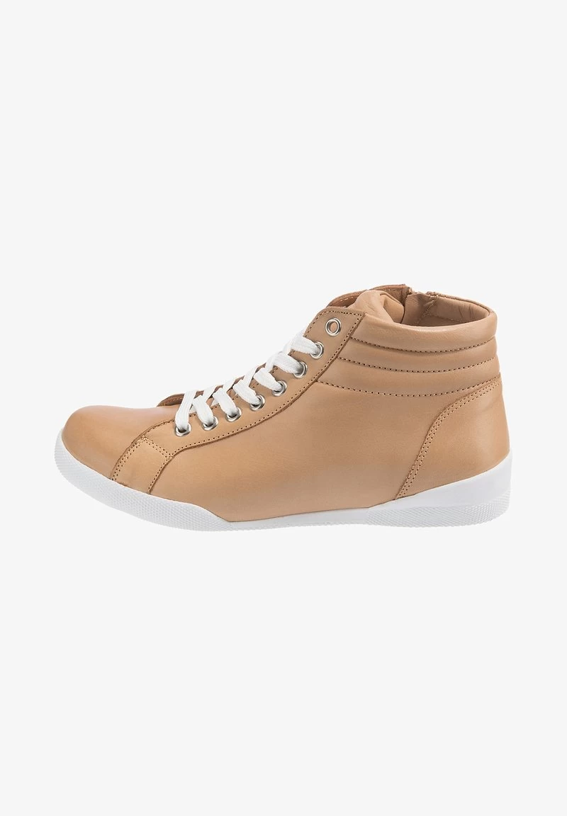 Andrea Conti Sneaker High - Camel 3 Andrea Conti Sneaker High - Camel