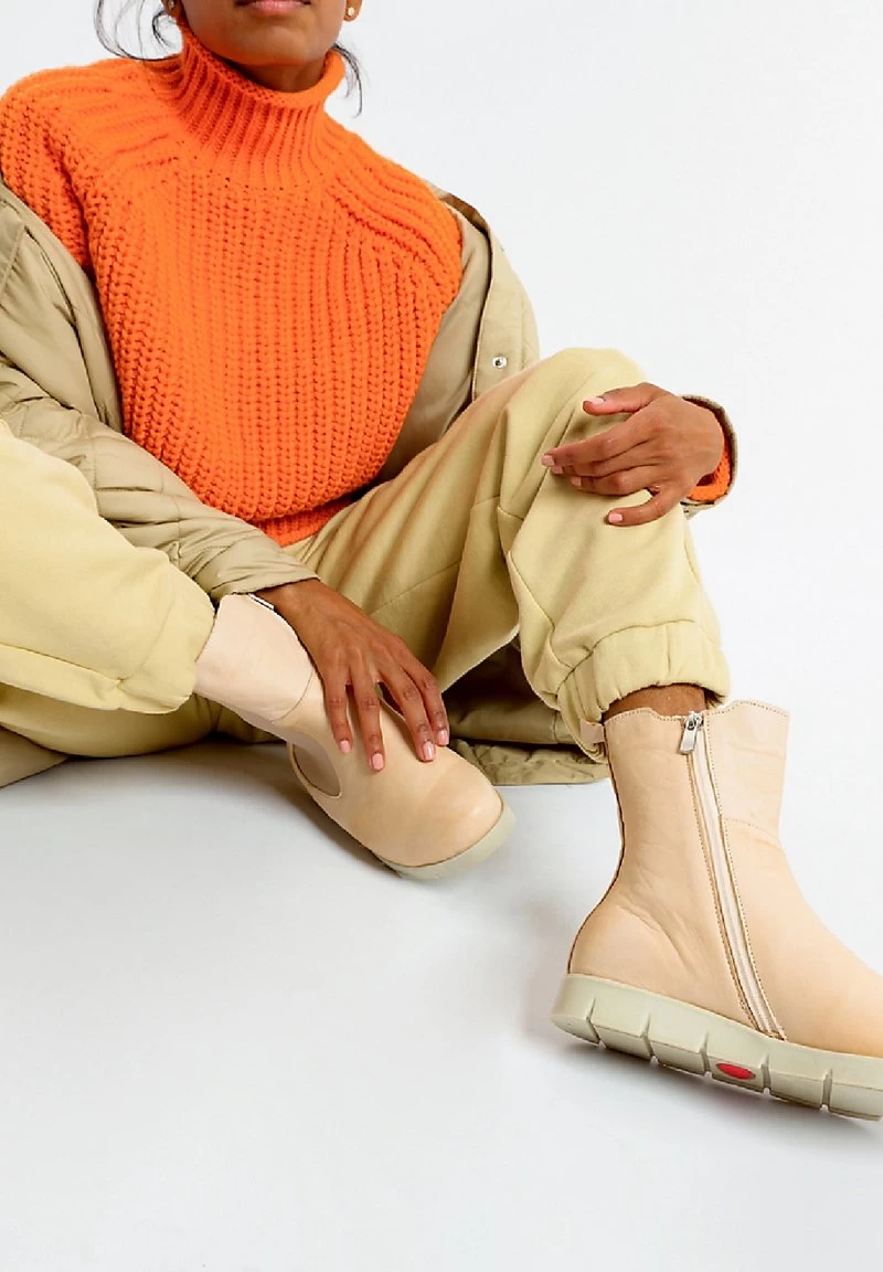 Andrea Conti Stiefelette - Creme 3 Andrea Conti Stiefelette - Creme